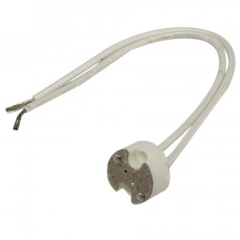 PureVolt Douille en porcelaine G4 avec fil 18awg de 15cm