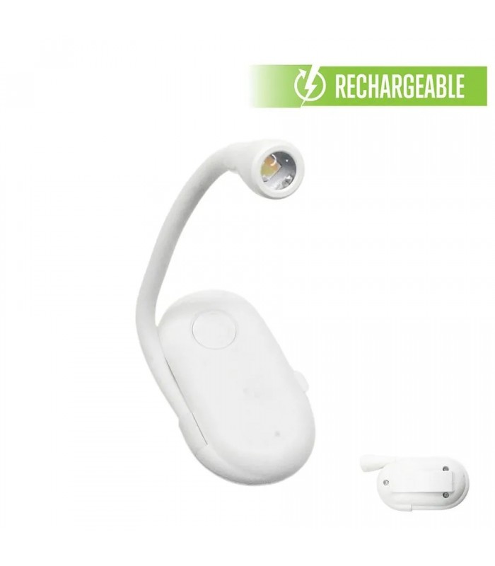 PureVolt Rechargeable Flexible LED Reading Lamp with Clip
