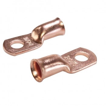 PureVolt Ring Terminal - 5/16 in (7.9 mm) Screw - 2 AWG - 2-Pack