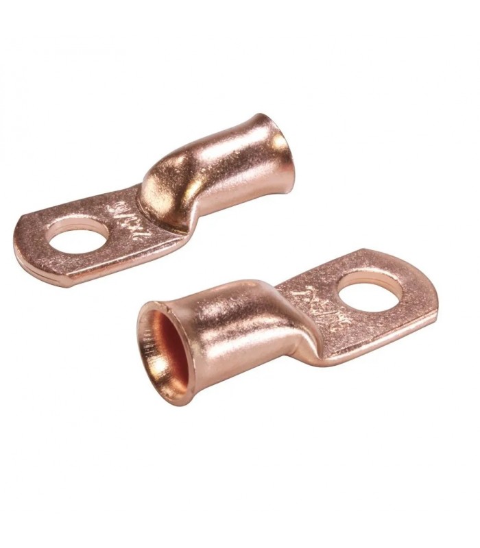 PureVolt Ring Terminal - 5/16 in (7.9 mm) Screw - 2 AWG - 2-Pack
