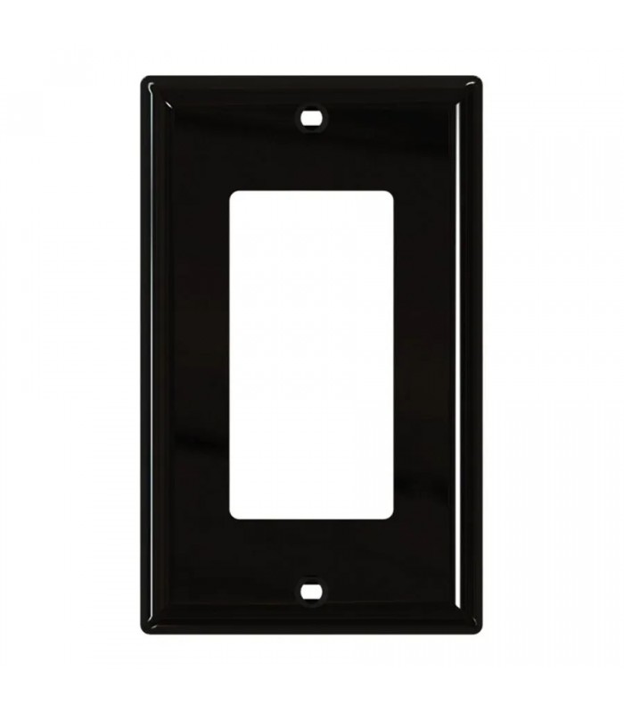 PureVolt  Plaque murale décora simple - Noir