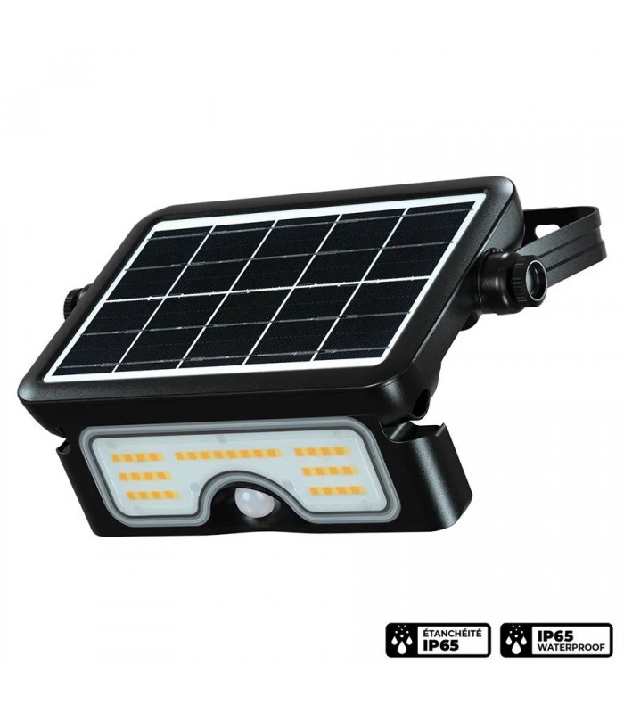 PureVolt Solar LED Wall/Portable Floodlight with Motion Detection - 7W - 3CCT PureVolt Solar LED Wall/Portable Floodlight with Motion Detection - 7W - 3CCT