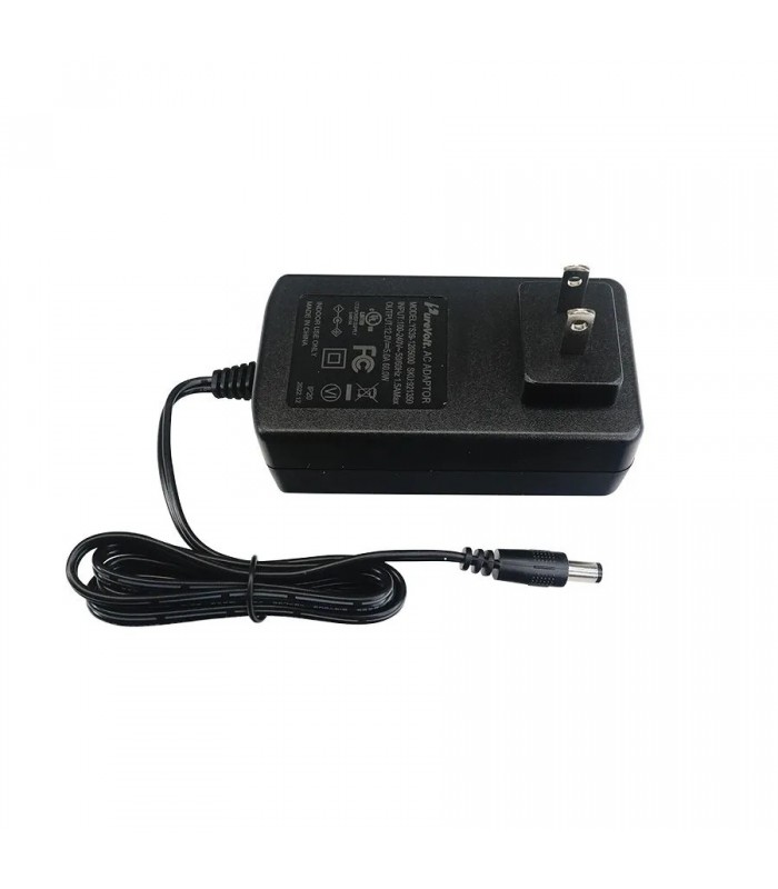 PureVolt Switching Power Adapter - 120 V AC to 12 V DC - 5 A - 2.1 mm - Center Positive