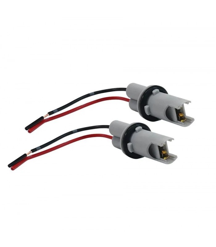 PureVolt T10 Bulb Socket with Wires for Vehicle - Pack of 2