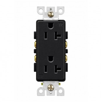 PureVolt Prise décora inviolable 20 A 125 V - Noir