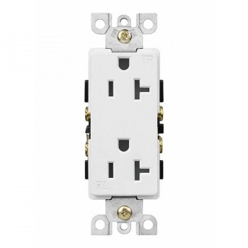 PureVolt Prise décora inviolable 20 A 125 V - Blanc