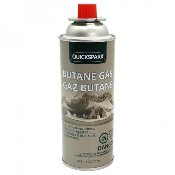 Cartouche de gaz butane QUICKSPARK - 227 g (8 oz)
