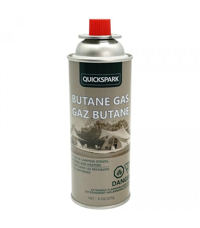 QUICKSPARK Butane Gas Cartridge - 8 oz (227 g)