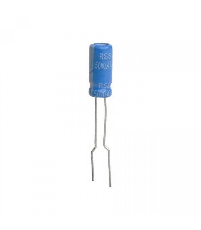 Radial Electrolytic Capacitor - 0.47µF - 50 V - 85°C