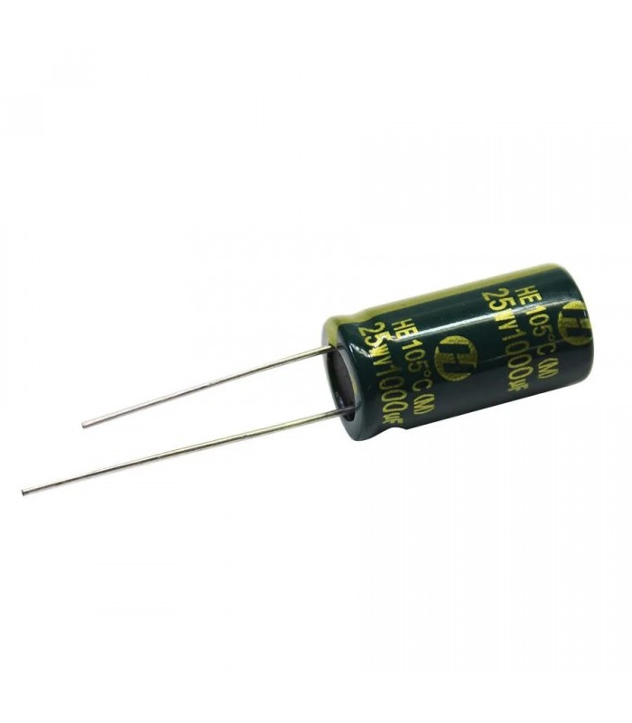 Radial Electrolytic Capacitor - 1000UF - 25V - 105°