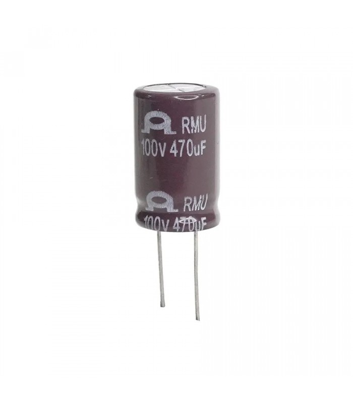 Radial Electrolytic Capacitor - 470 µF - 100 V - 105°C