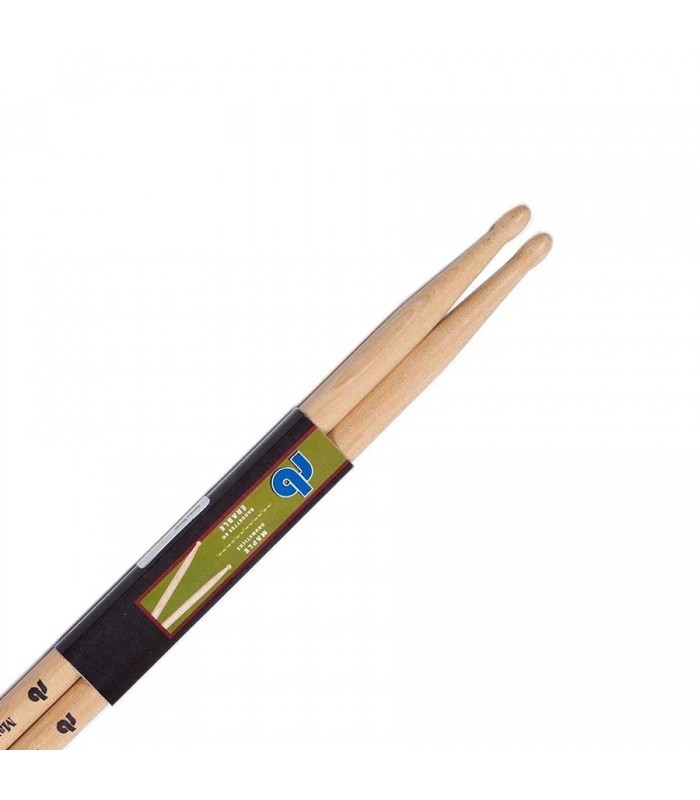 RB DRUMS 5A Maple Drum Sticks with Wooden Tip