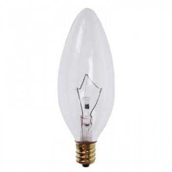 RCA Chandelier light bulbs B10 candelabra base 40 watts Clear - Pack of 2