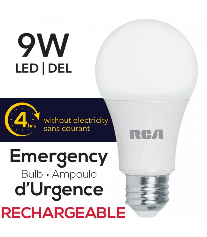 RCA Emergency Bulb 7W with 4h battery back-up
