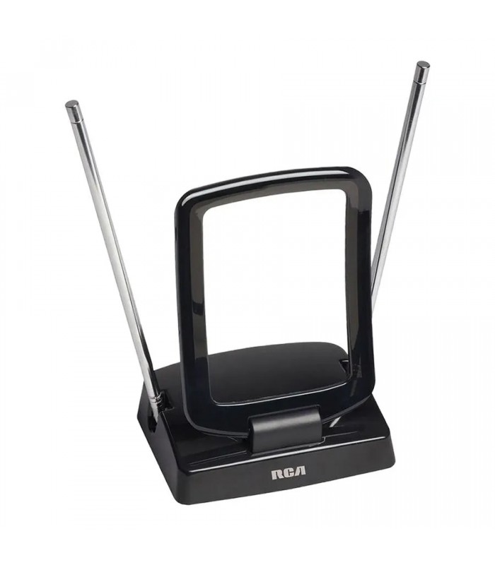 Antenne TVHD amplifiée intérieure RCA - UHF/VHF - 8K - 65 km Antenne TVHD amplifiée intérieure RCA - UHF/VHF - 8K - 65 km
