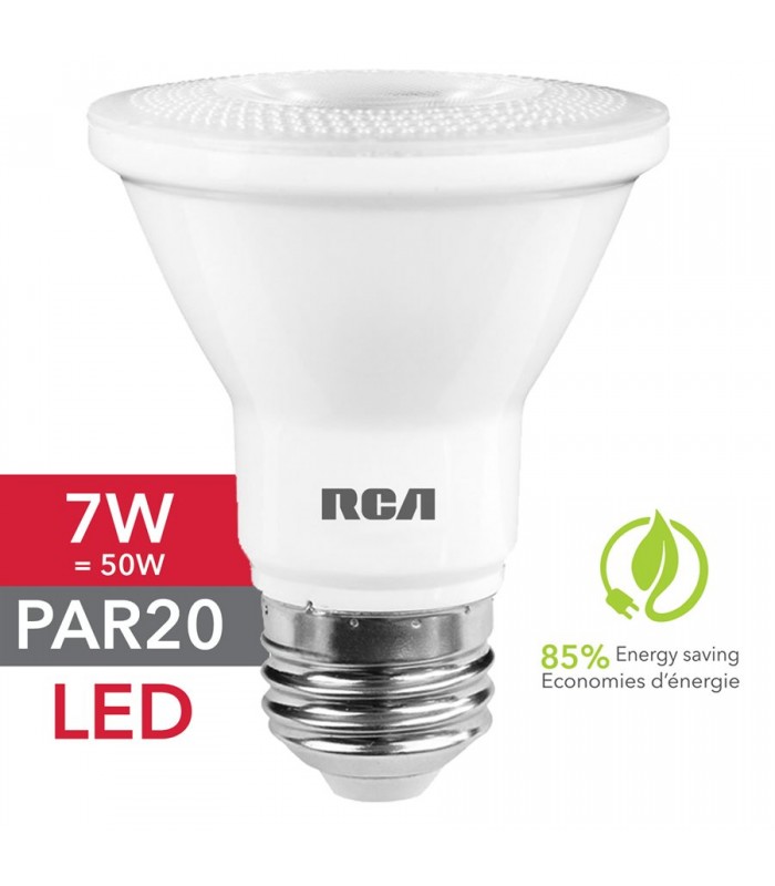 RCA LED Bulb PAR20/ 8W