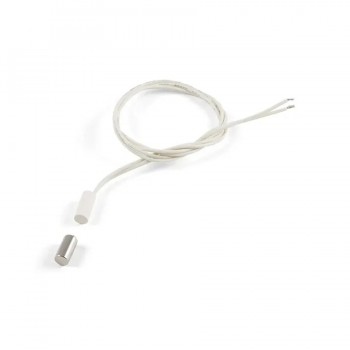 Contact magnétique encastré pour portes - 3/4 po - N.F.