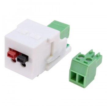 RedLink 12-30 AWG Speaker Wire Keystone Jack