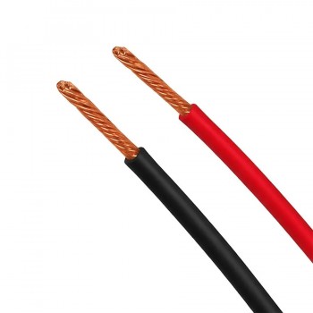 RedLink Fil à haut-parleur pour audio - 2C/20 AWG - CCA - Rouge/Noir - 30 m