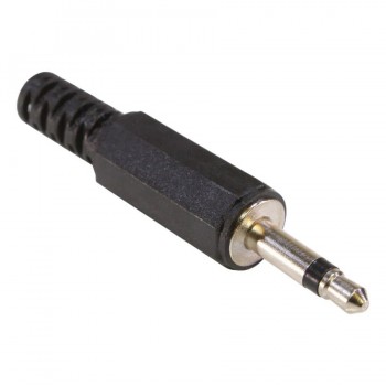 RedLink 3.5 mm TS Male Plug with Strain Relief
