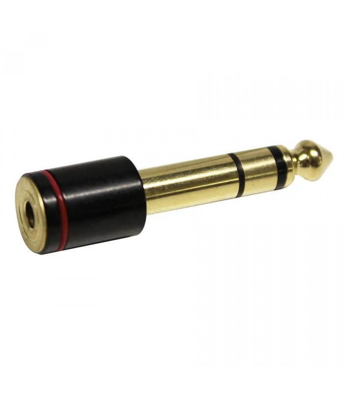 RedLink Adaptateur stéréo 3.5mm femelle à 6.3mm mâle