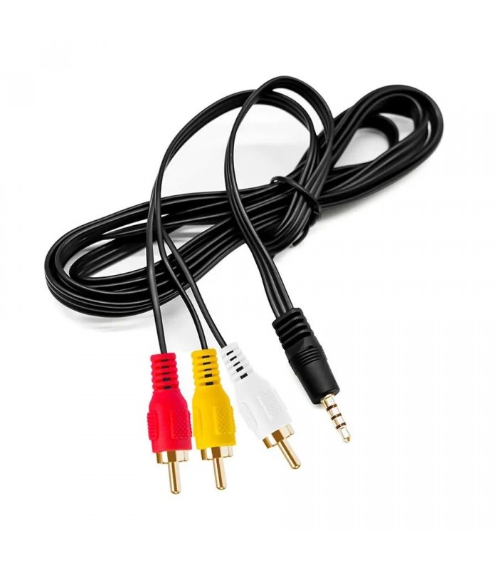 RedLink 3.5mm TRRS Male to RCA Male Cable - 6 ft