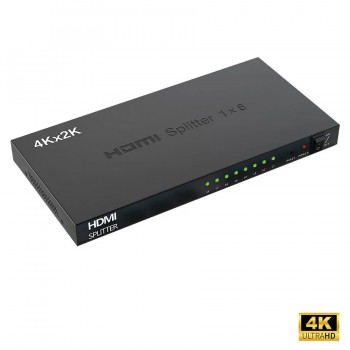 RedLink 4K UHD HDMI Splitter - 1 Input/8 Outputs