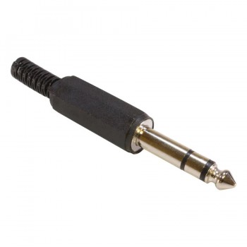 RedLink Connecteur 6.3 mm stéréo mâle avec serre câble