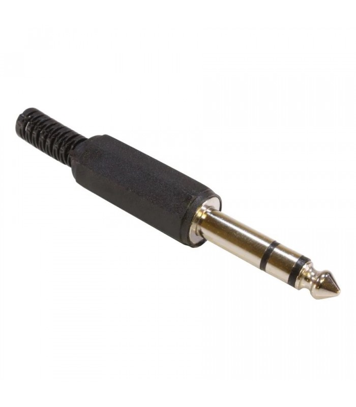 RedLink 6.3 mm Stereo Male Connector With Strain Relief