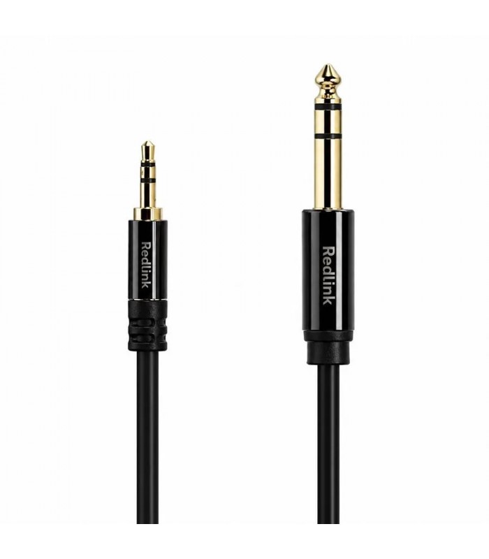 RedLink 6.3 mm TRS Male to 3.5 mm TRS Male Cable - 1.8 m RedLink 6.3 mm TRS Male to 3.5 mm TRS Male Cable - 1.8 m