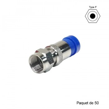 RedLink Compression F Type Connector for RG6 - 50-Pack