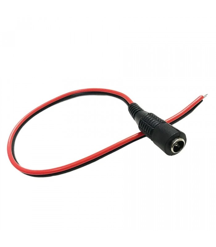 RedLink DC Power Connector 2.1 mm Female with Bare Wire - 15 cm