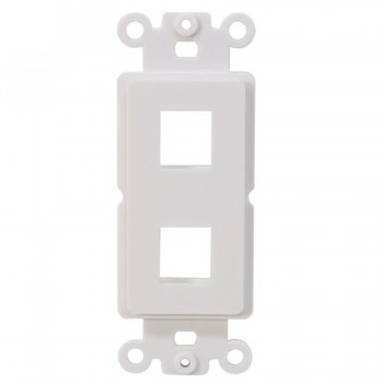 RedLink Plaque d′insertion modulaire Décora - 2 ports