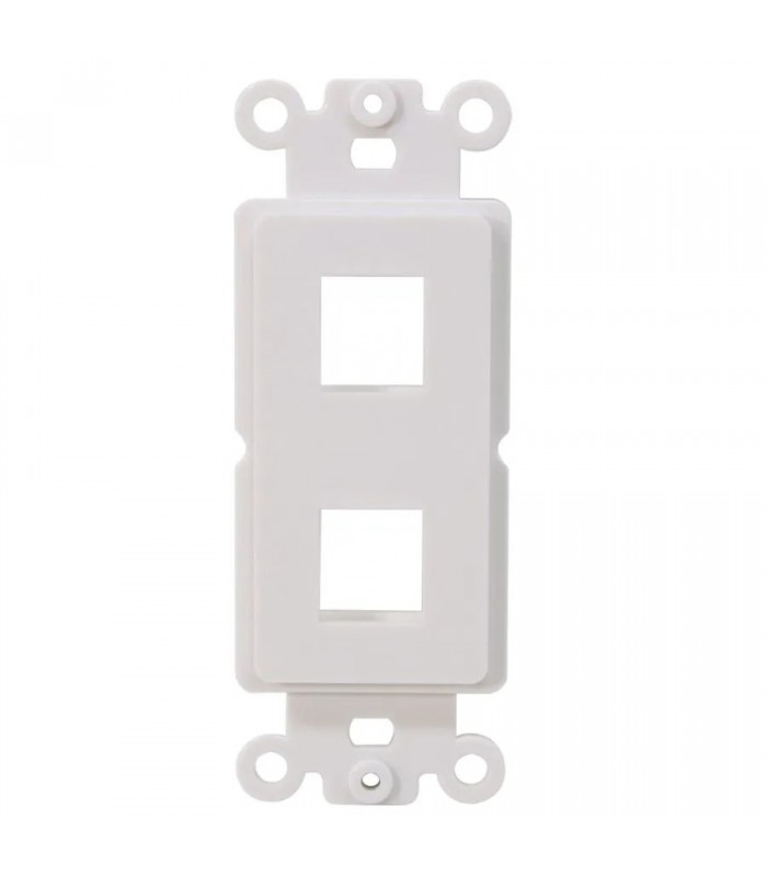 RedLink Plaque d′insertion modulaire Décora - 2 ports