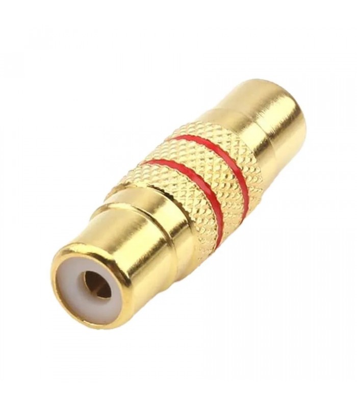 RedLink Union RCA femelle à femelle - Plaqué Or