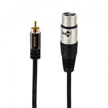 RedLink RCA Male to XLR Female Cable - 2 m