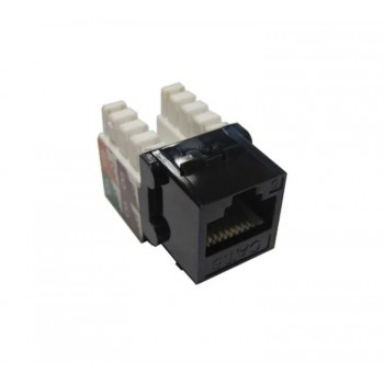 RedLink Prise modulaire RJ45 - Catégorie 6 - Noir