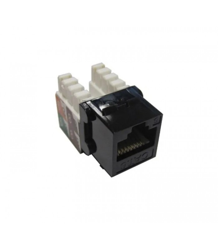 RedLink RJ45 Modular Keystone Jack - Category 6 - Black