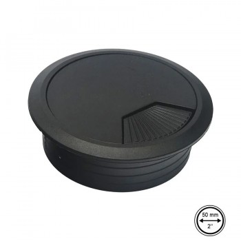 RedLink Passe-fil rond en plastique pour bureau - 50 mm