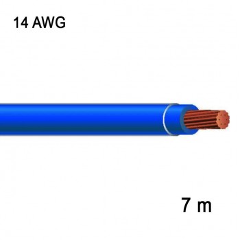 RedLink Fil en cuivre multibrin - 1C/14 AWG - Bleu- 7 m