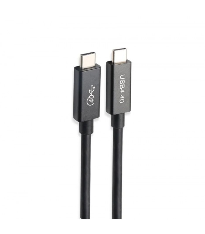 RedLink Câble Thunderbolt USB-C mâle à mâle - 40 Gbit/s - 240 W - Noir - 1 m