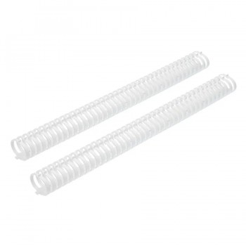 RedLink Under Desk Cable Management Spiral - 19.7 X 1.6 in - White - 2-Pack