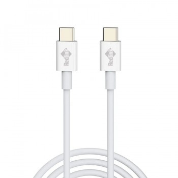 RedLink USB-C Male to Male Cable - 60W - White - 3.3 ft