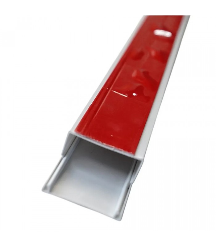 RedLink Cache-fil avec couvercle et bande adhésive - 3 X 1,5 X 200 cm - Blanc RedLink Cache-fil avec couvercle et bande adhésive - 3 X 1,5 X 200 cm - Blanc