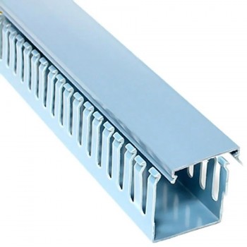 RedLink Wiring Duct with Cover - Blue - 6 cm x 3.5 cm x 200 cm