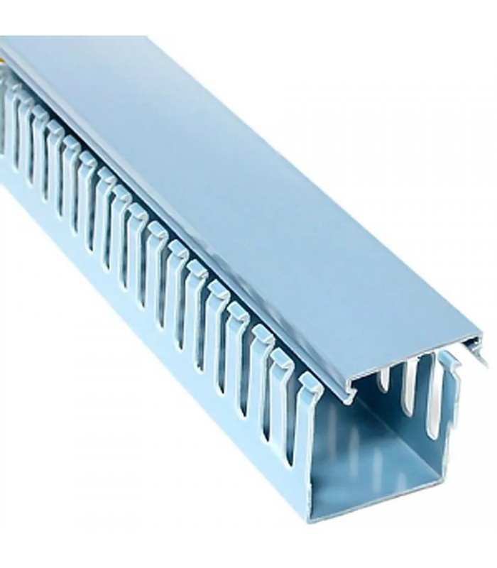 RedLink Wiring Duct with Cover - Blue - 6 cm x 3.5 cm x 200 cm