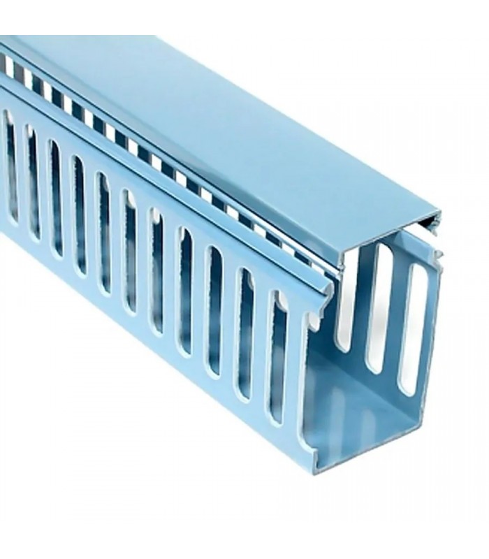 RedLink Wiring Duct with Cover - Blue - 8 cm x 3.5 cm x 200 cm