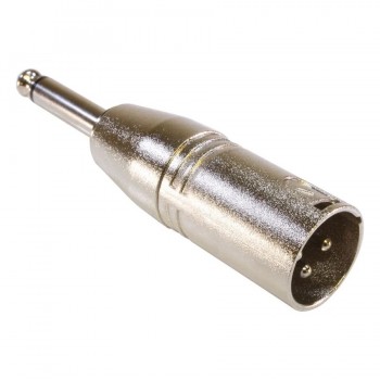 RedLink Adaptateur XLR mâle à 6.3 mm mono mâle