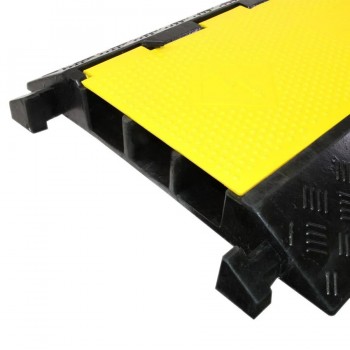 RedTools Protecteur de câbles à 3 canaux - 90 cm x 50 cm x 7 cm