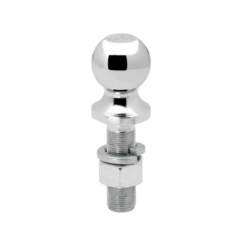 Reese Solid Chrome Steel Hitch Ball - 1-7/8 in. X 2-3/8 in. - Shank Diameter 3/4 in. - 2000 lbs